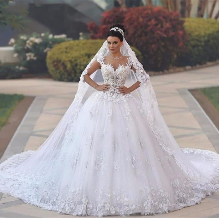 vestido de noiva moda 2019